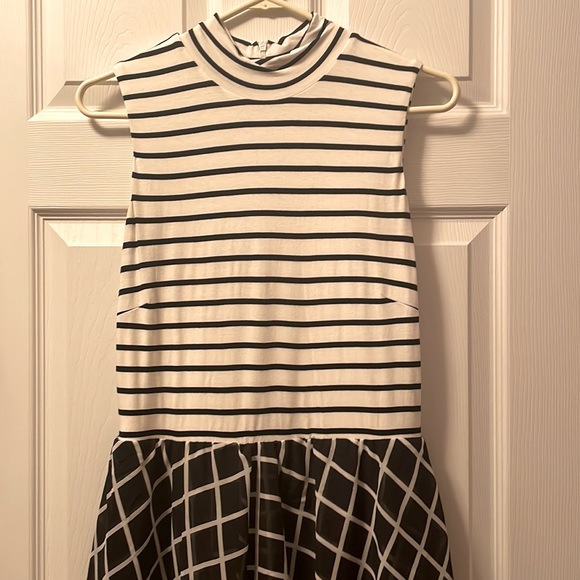 Philosophy Striped Windowpane Dress, sz S - Picture 3 of 12